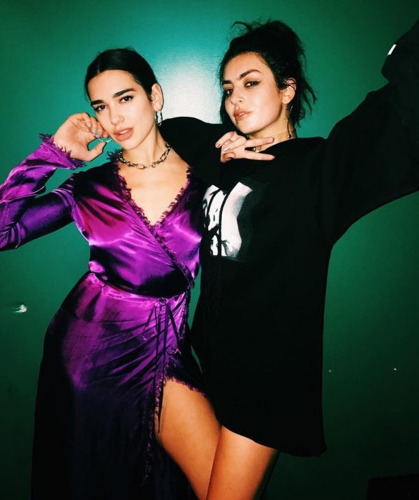 dua lipa and charli xcx